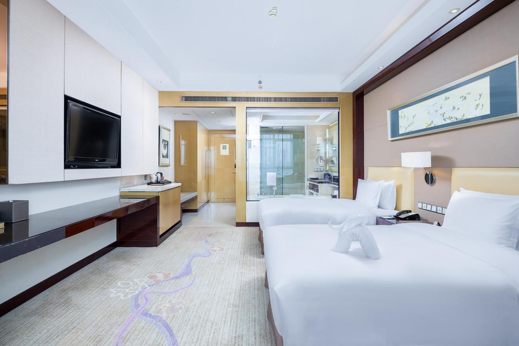 Hotel Wanda Realm Taizhou à Taizhou  Extérieur photo