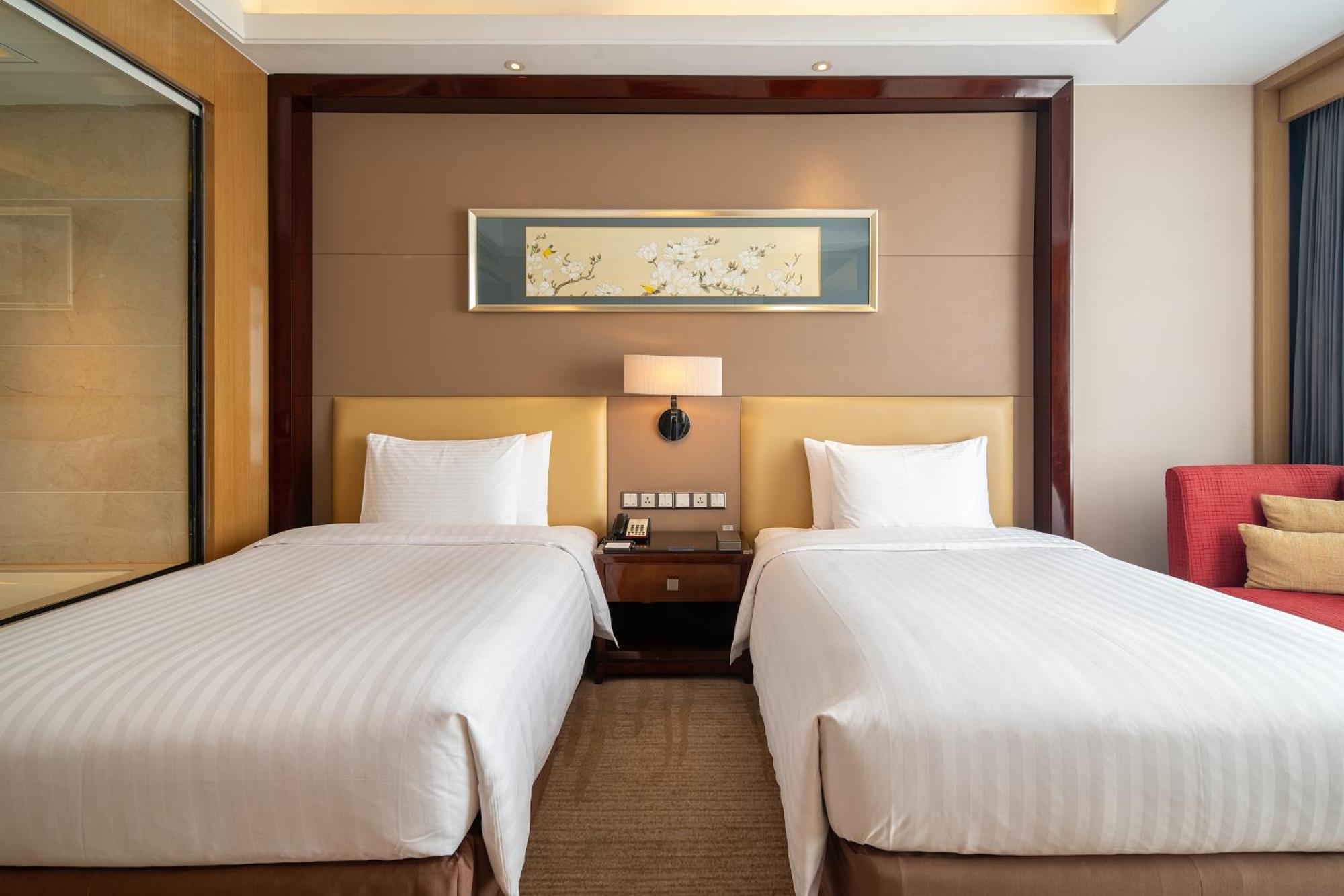 Hotel Wanda Realm Taizhou à Taizhou  Extérieur photo