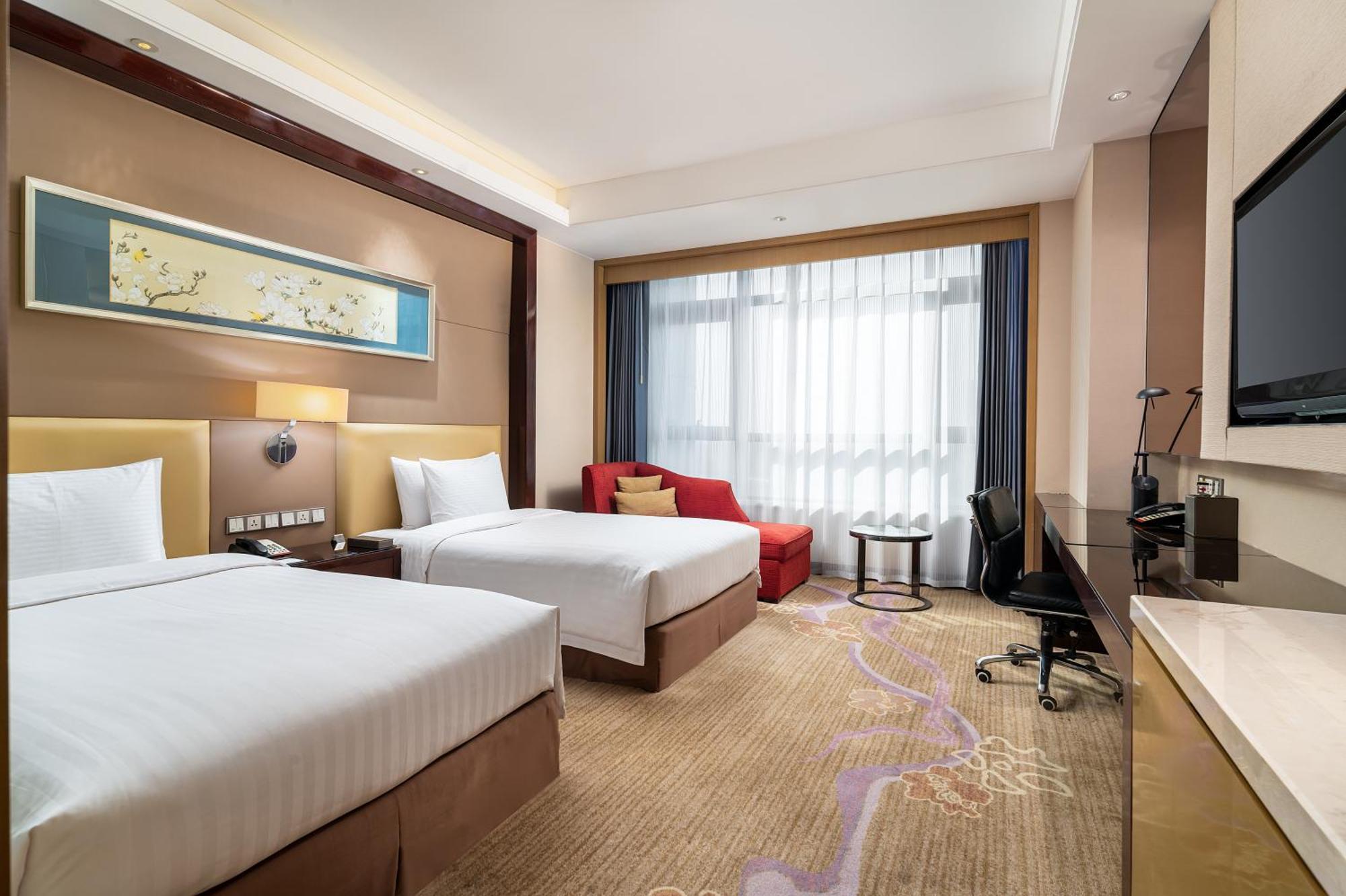 Hotel Wanda Realm Taizhou à Taizhou  Extérieur photo