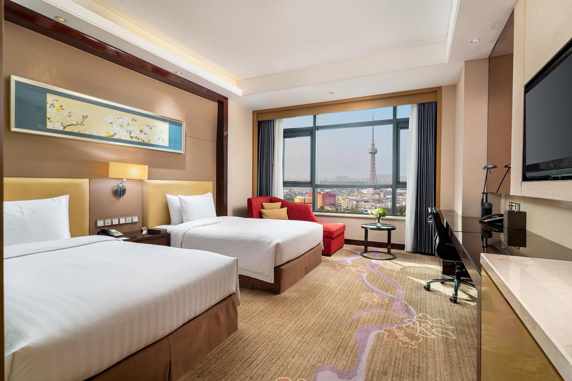 Hotel Wanda Realm Taizhou à Taizhou  Extérieur photo