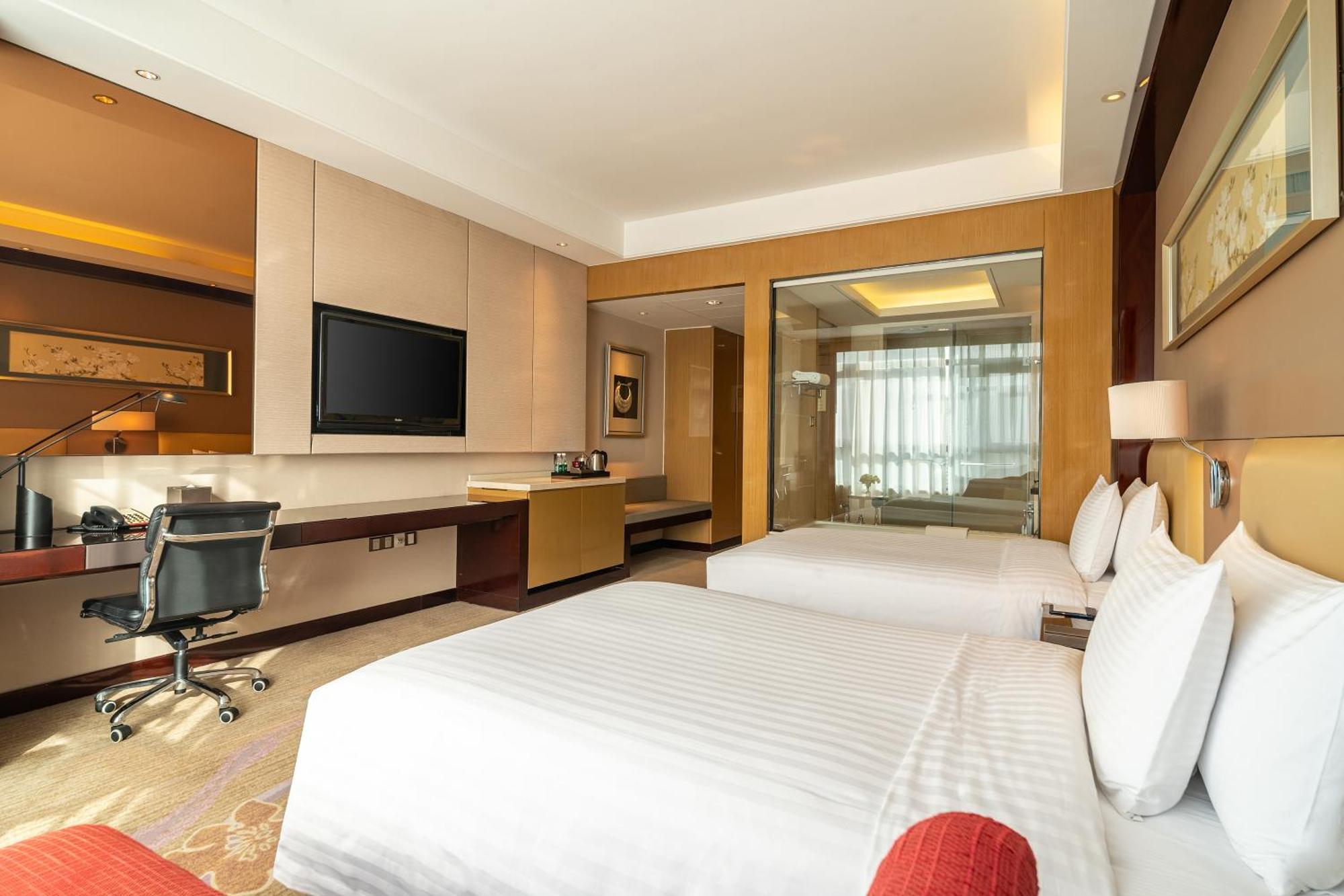 Hotel Wanda Realm Taizhou à Taizhou  Extérieur photo