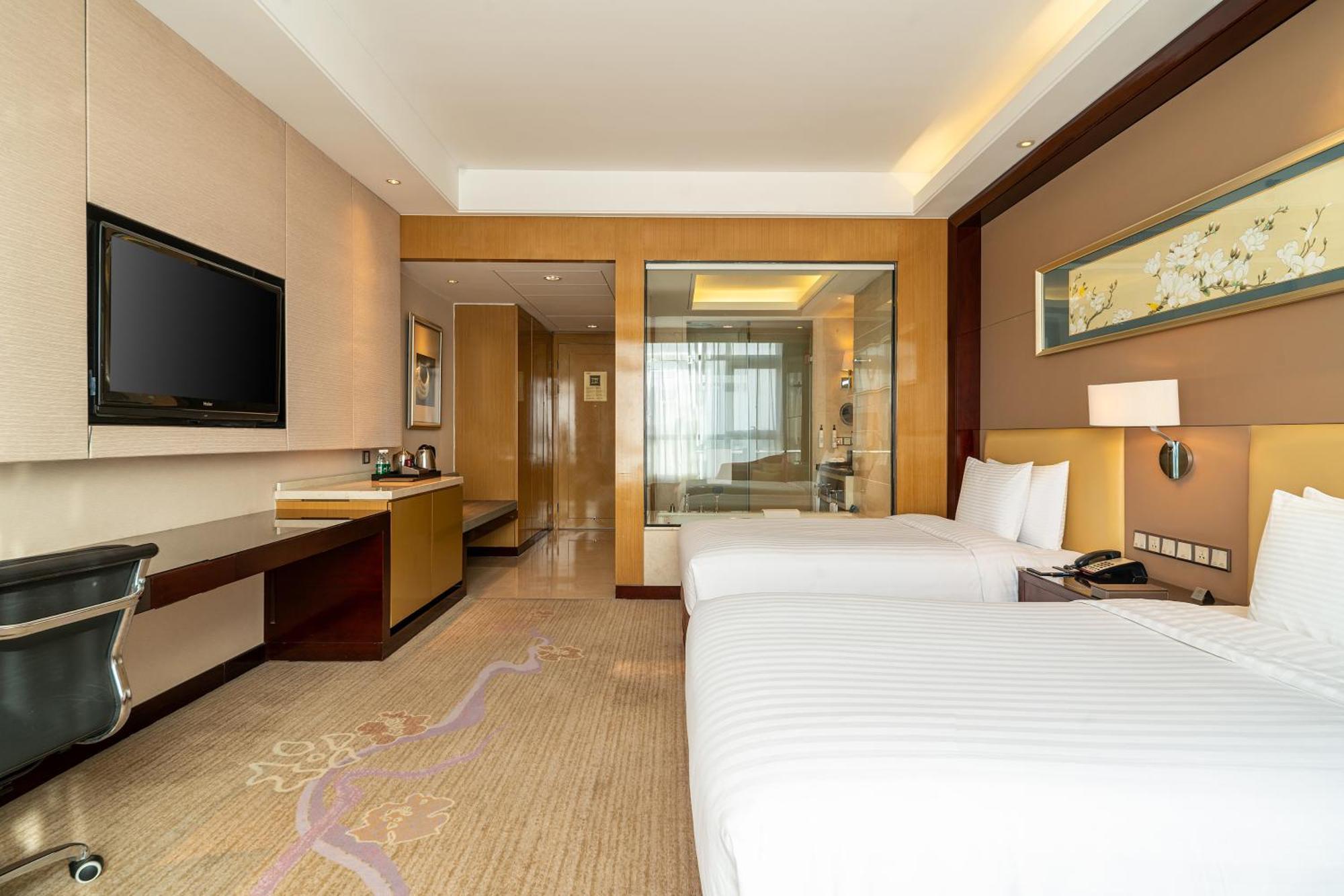 Hotel Wanda Realm Taizhou à Taizhou  Extérieur photo