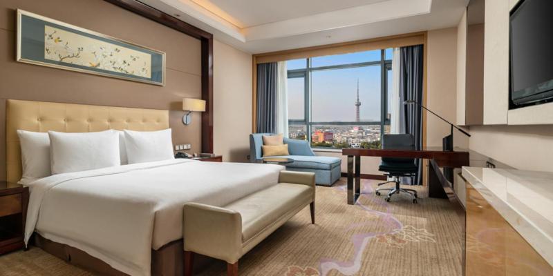 Hotel Wanda Realm Taizhou à Taizhou  Extérieur photo